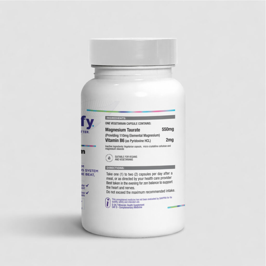 Magnesium Taurate 90caps Right Magnesium Taurate 90caps Right