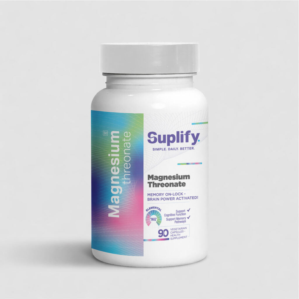 Magnesium Threonate 90caps Front Magnesium Threonate 90caps Front